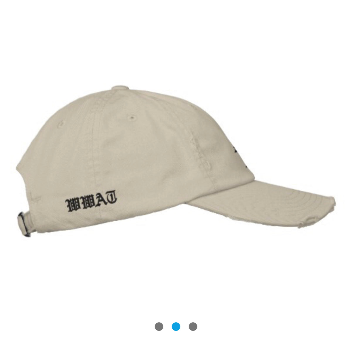 Distressed Dad's Hat